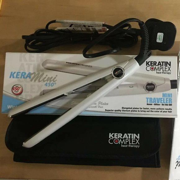 KERATIN COMPLEX KERA MINI 450º TRAVELER 1/2" TITAN - Picture 1 of 3